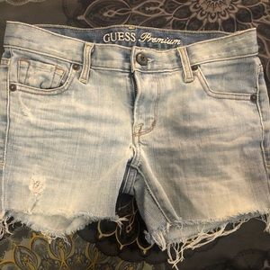 Guess jean shorts size 24